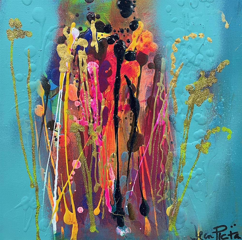 Jean Picton -  'Gold Lush - Study IX' - Framed Original Art