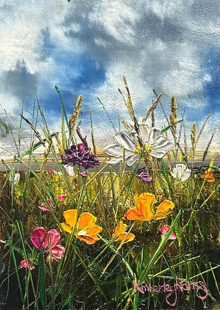 Kimberley Harris - 'Golden Breath' - Framed Original Artwork