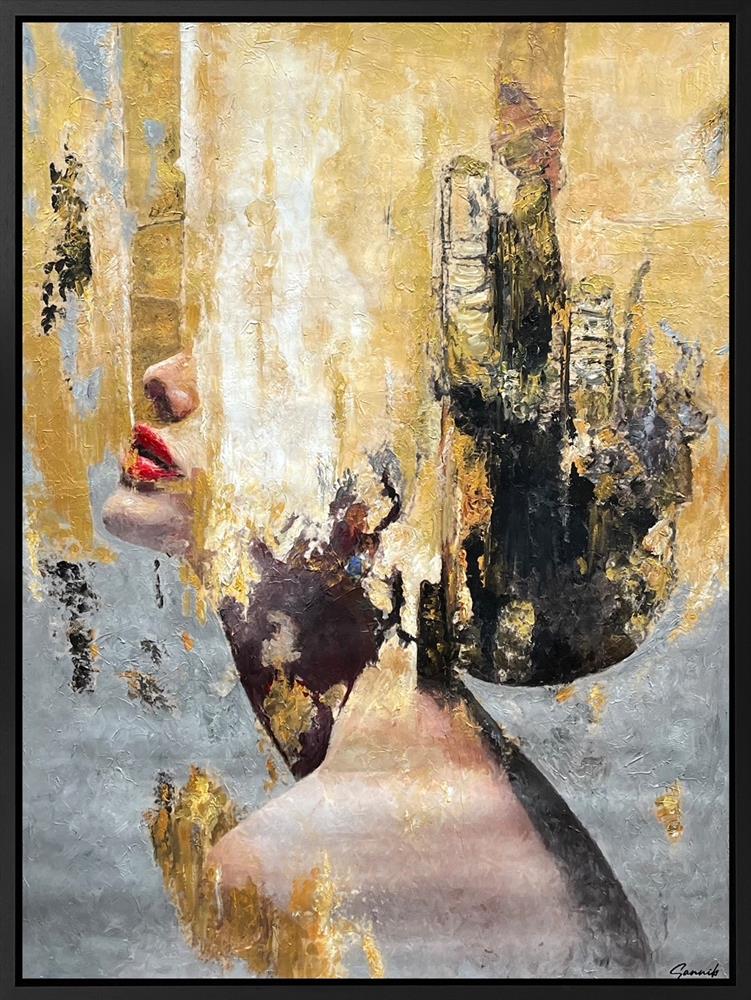 Sannib - 'Golden Dreams - The Hidden Side' - Framed Original Art