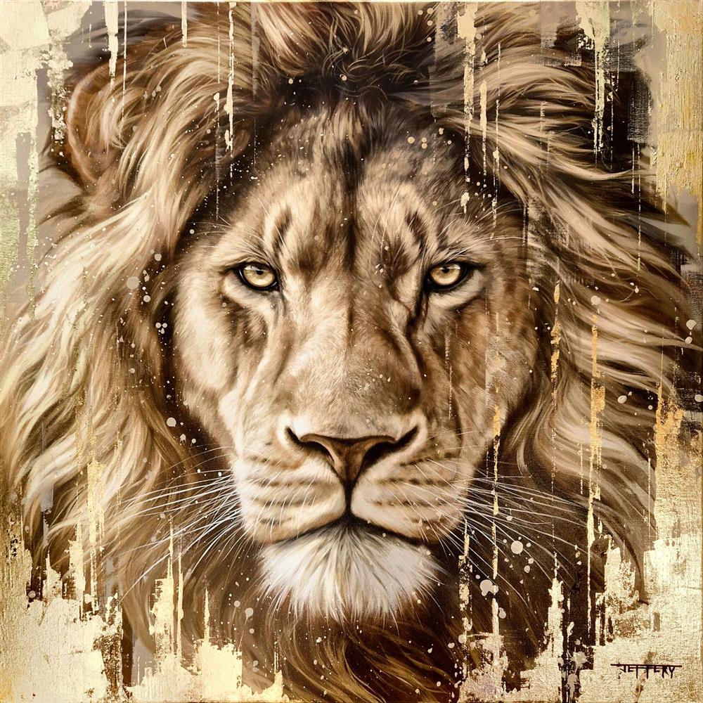 Ben Jeffery - 'Golden Guardian' - Framed Original Artwork