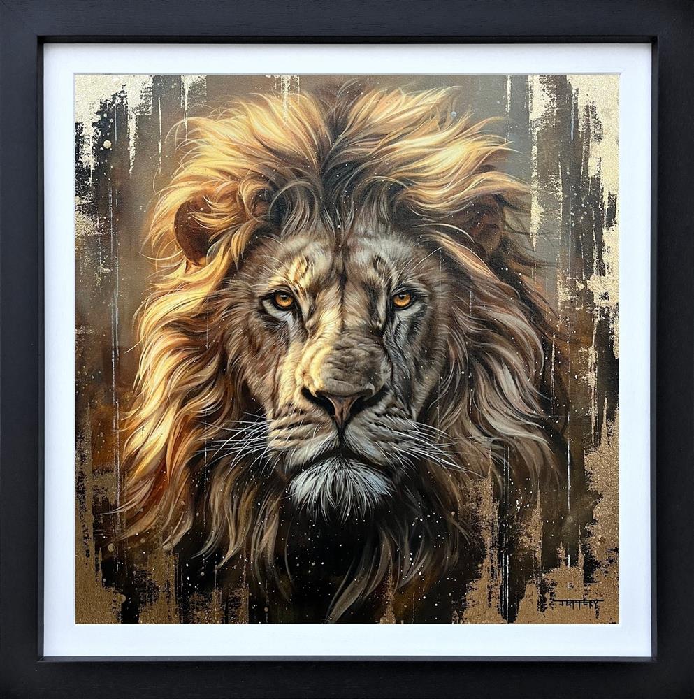 Ben Jeffery - 'Golden Guardian' - Framed Original Art