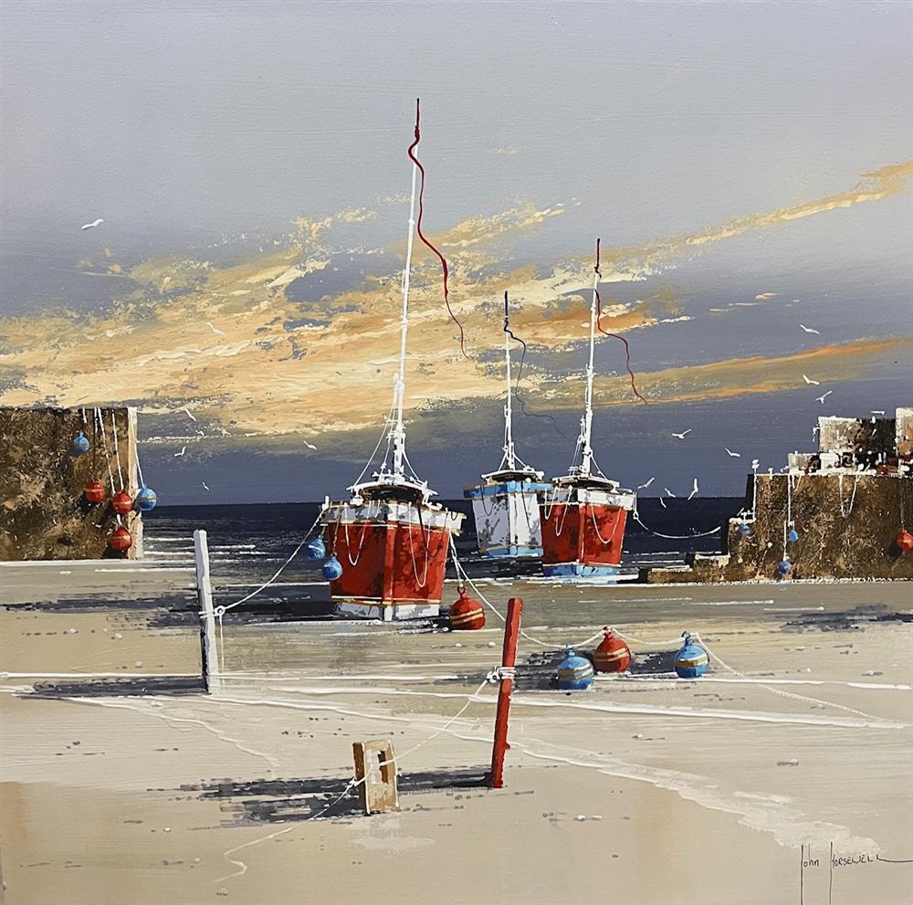 John Horsewell - 'Golden Hope' - Framed Original Artwork