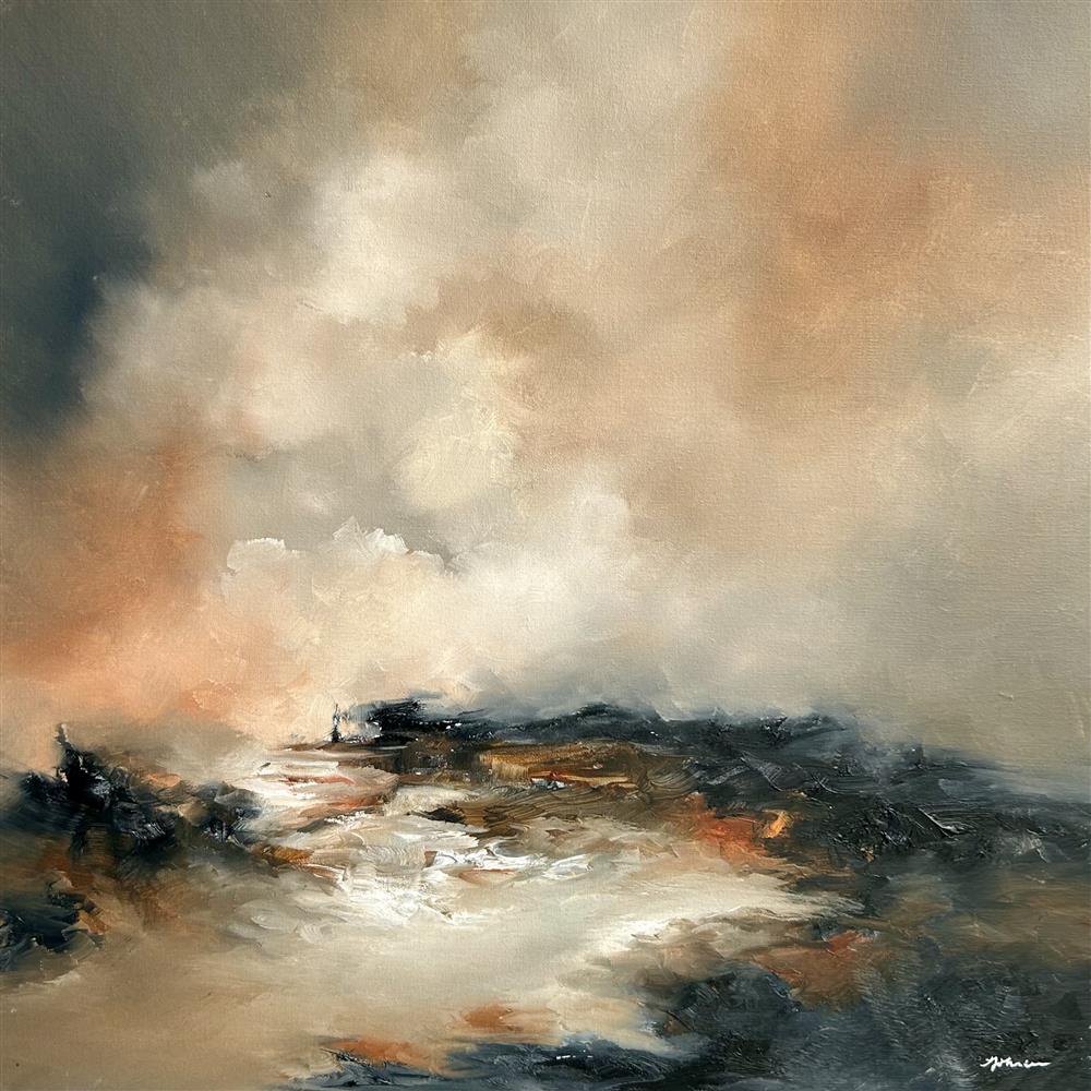 Alison Johnson - 'Golden Horizons' - Framed Original Artwork