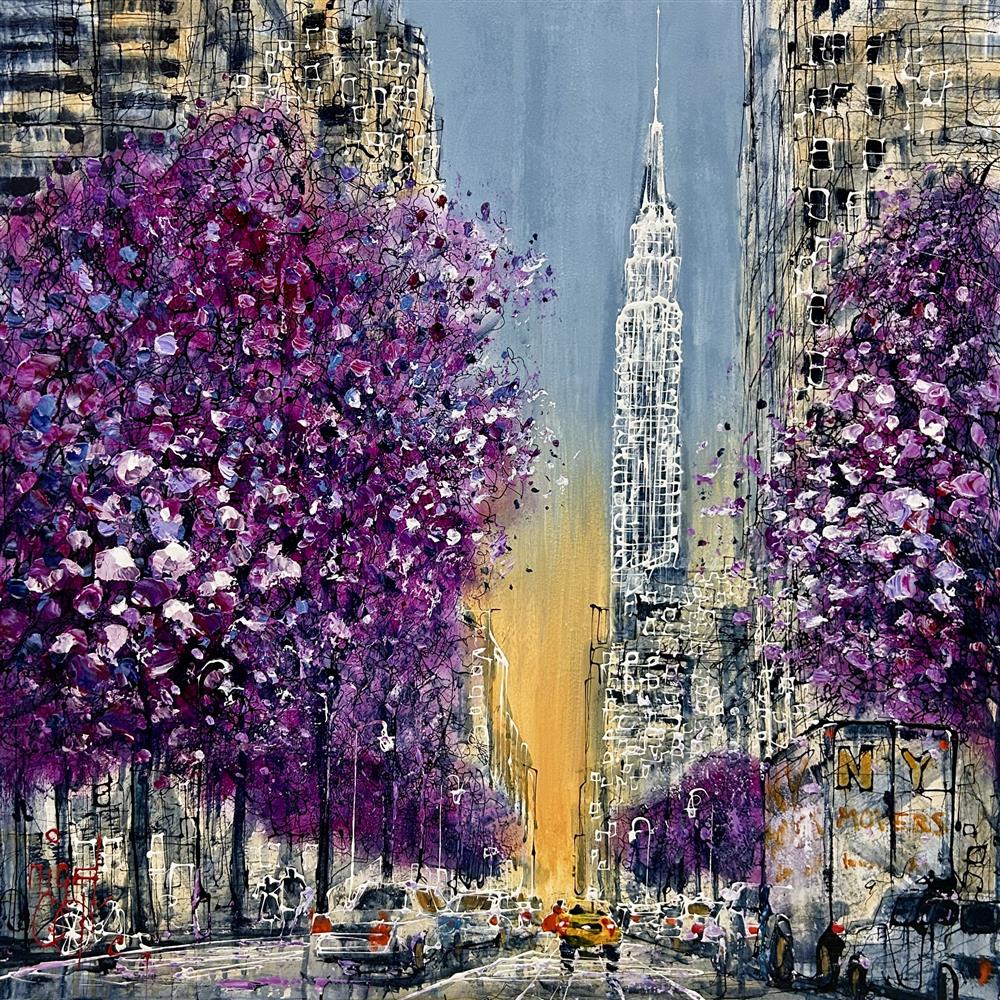 Nigel Cooke - 'Golden Hour In NYC' - Framed Original Artwork