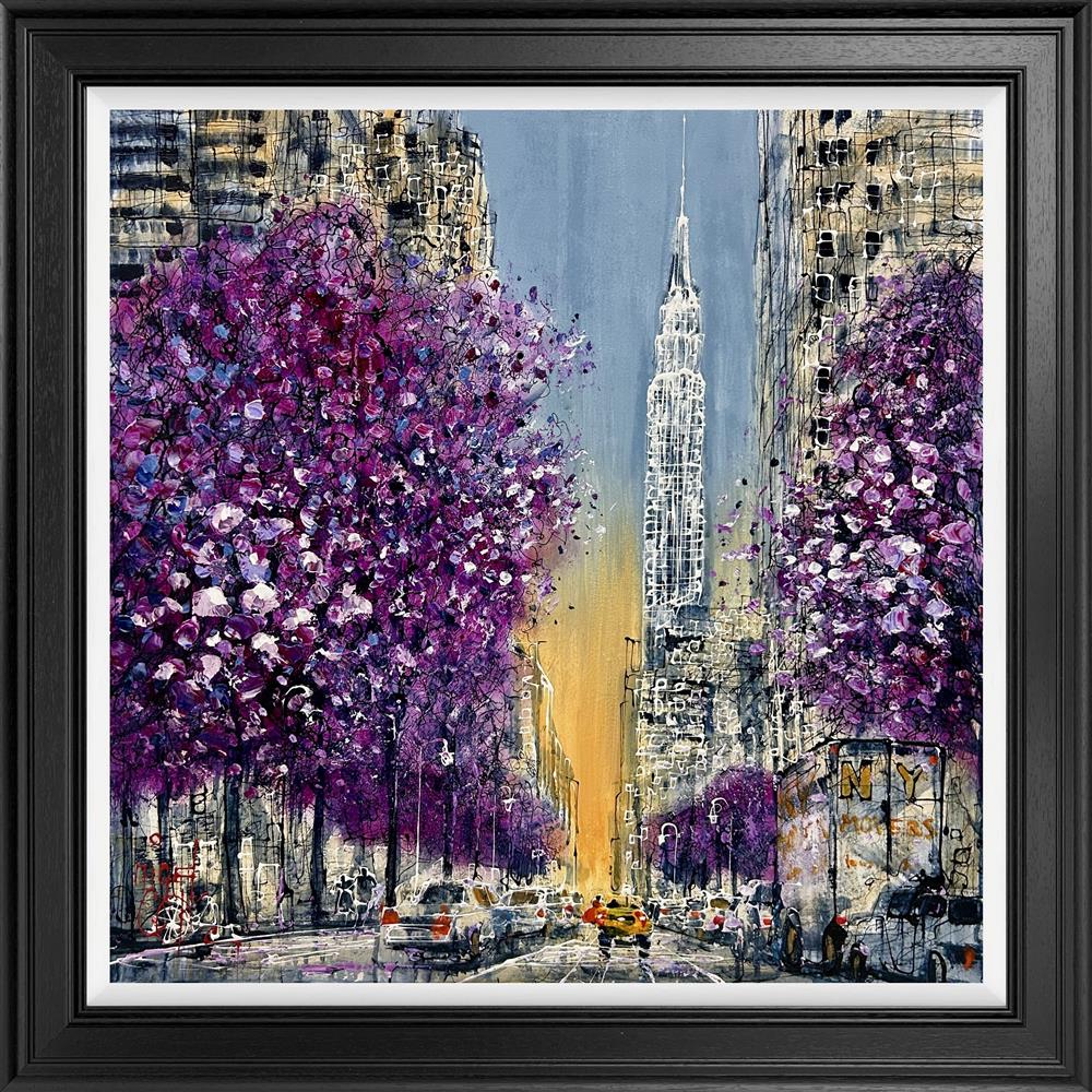 Nigel Cooke - 'Golden Hour In NYC' - Framed Original Artwork