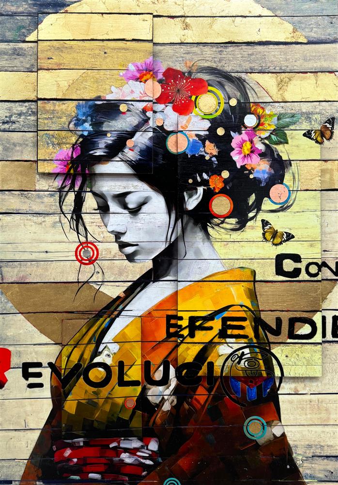 The Trunk Of Funk - 'Golden - Layered' - Framed Limited Edition