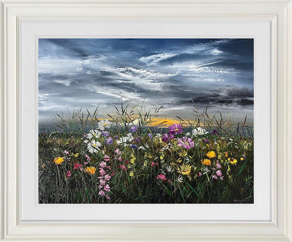 Kimberley Harris - 'Golden Light In June' - Framed Original Artwork