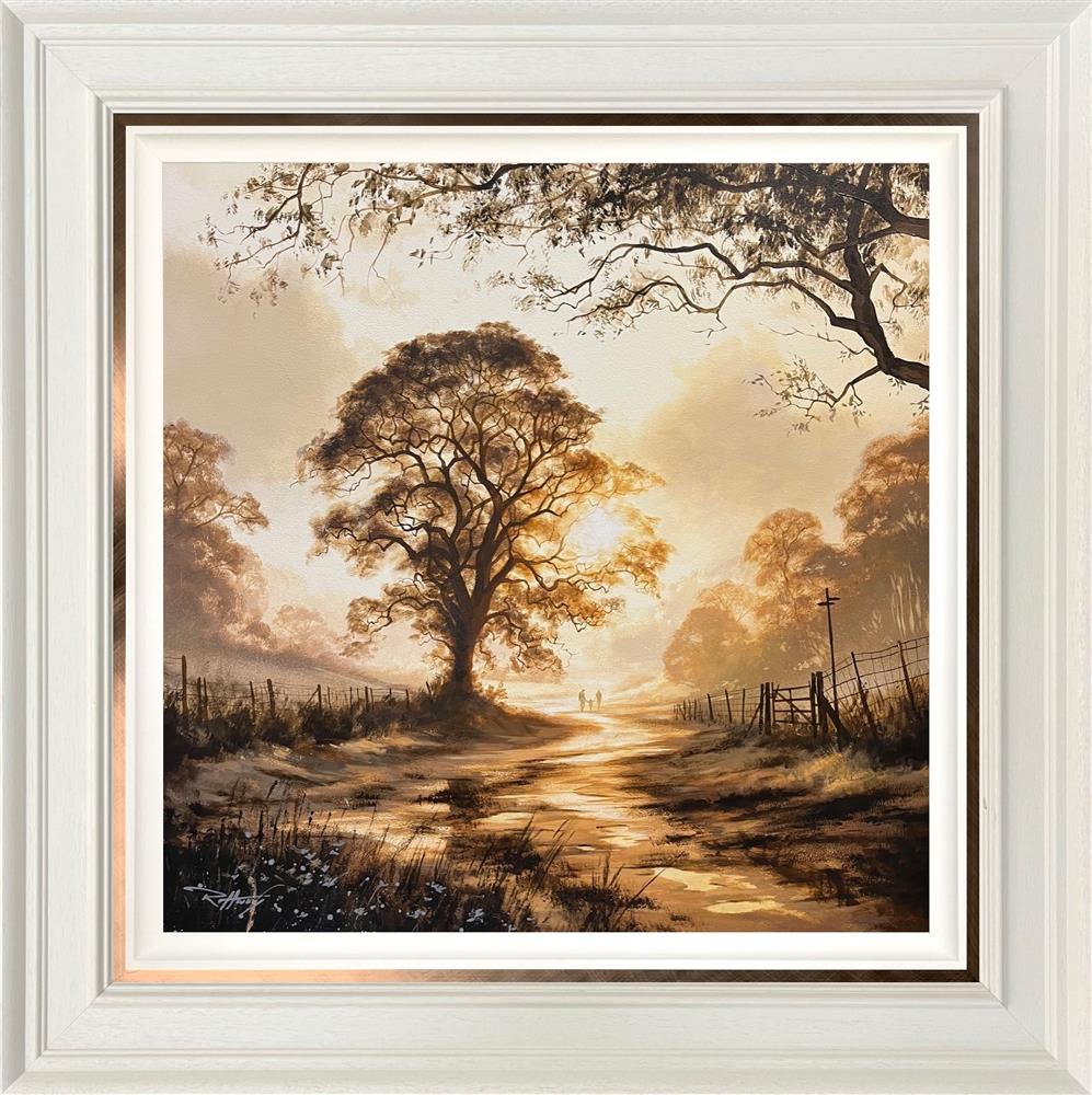 Roffway - 'Golden Lights' - Framed Original Art