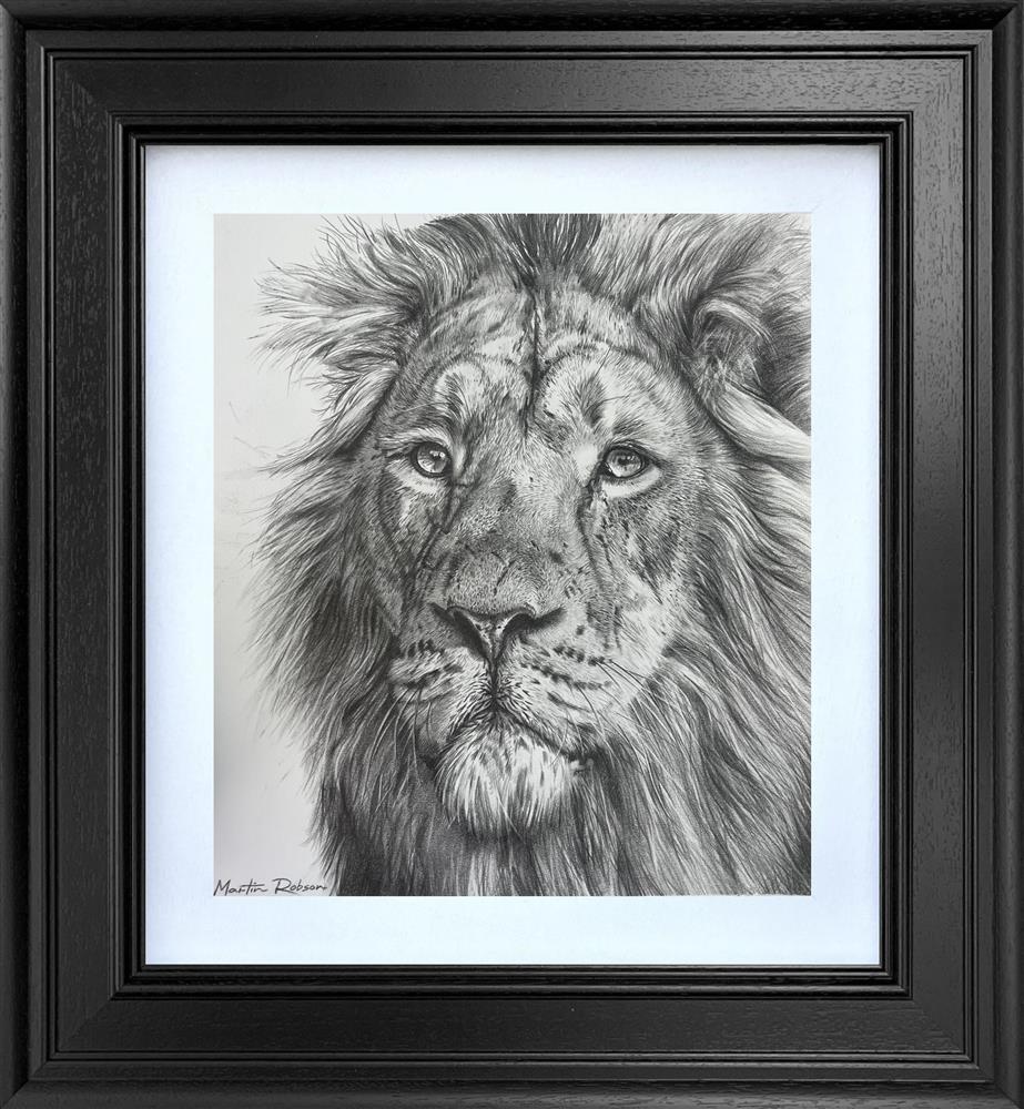 Martin Robson - 'Golden Majesty - Study' - Framed Original Art