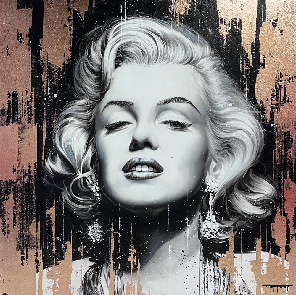 Ben Jeffery - 'Golden Monroe' - Framed Original Art