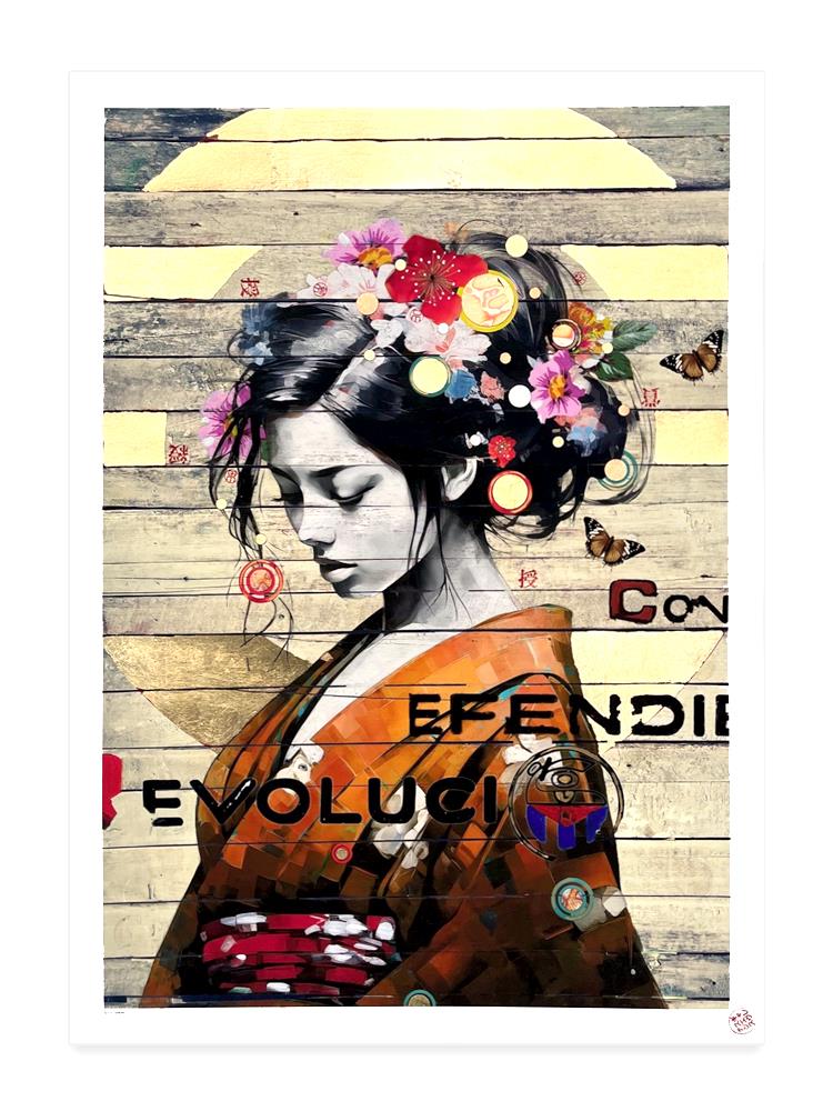 The Trunk Of Funk - 'Golden' - Framed Limited  Edition