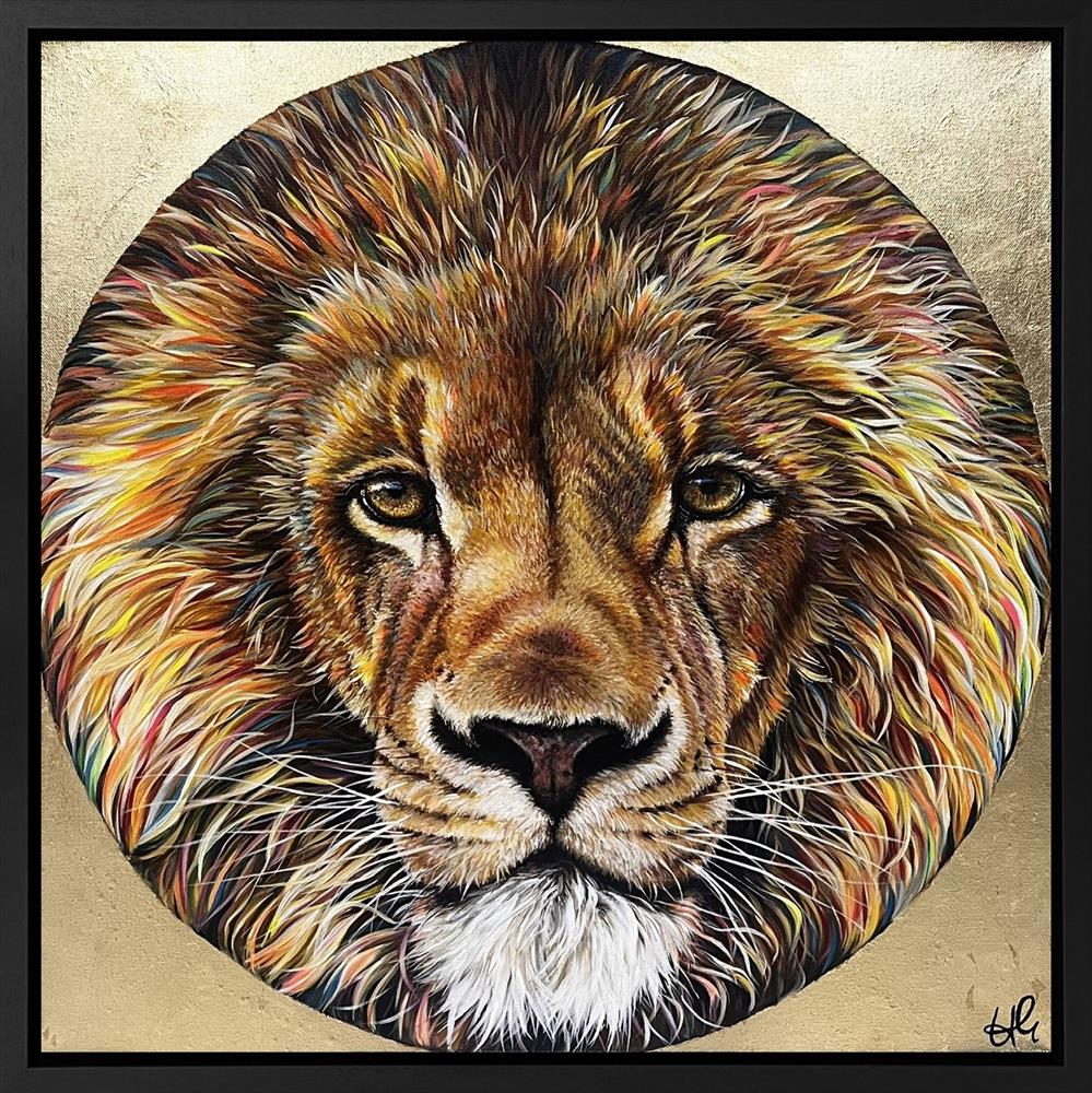 Hayley Goodhead - 'Golden Pride' - Framed Original Artwork