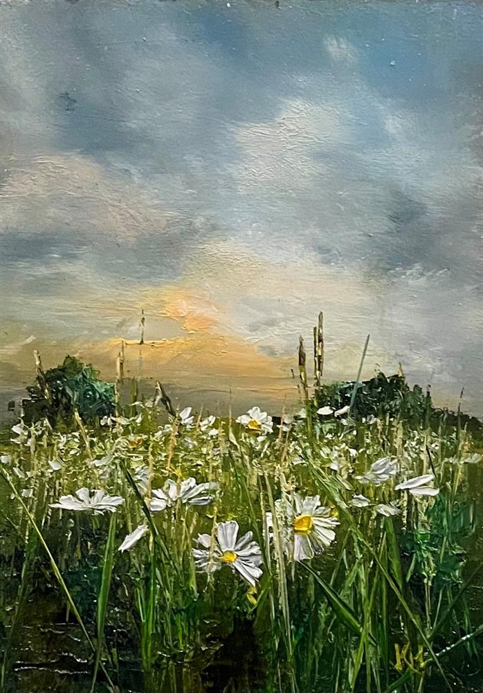 Kimberley Harris - 'Golden Silence' - Framed Original Artwork