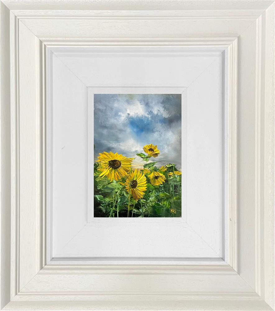 Kimberley Harris - 'Golden Silence' - Framed Original Artwork
