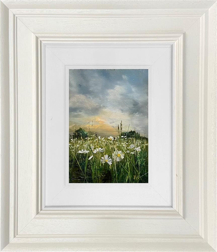 Kimberley Harris - 'Golden Silence' - Framed Original Artwork