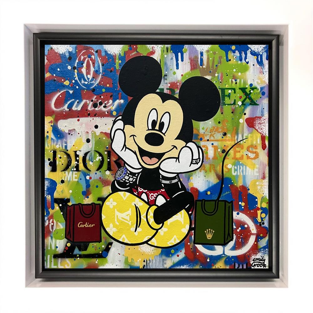 Emily Crook - 'Good Sports Don't Brag' - Framed Original Artwork