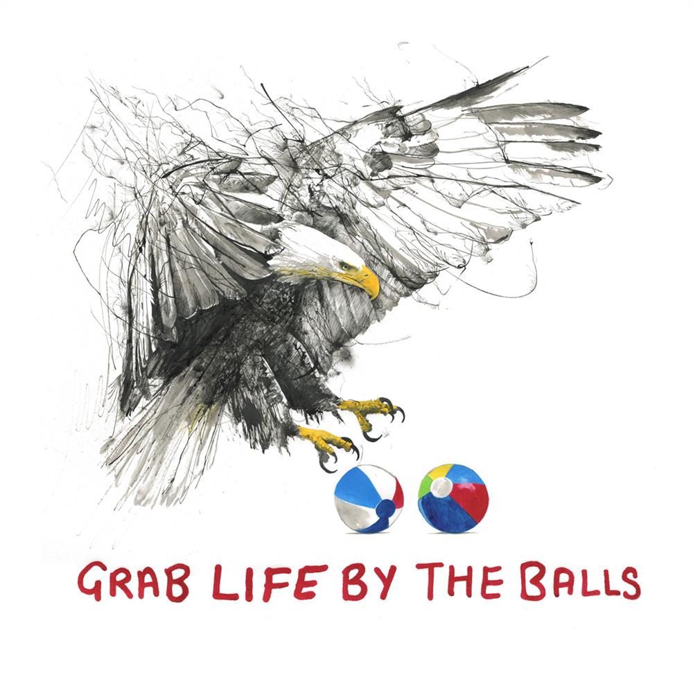 Scott Tetlow - 'Grab Life By The Balls - Miniature' -  Framed  Limited Edition