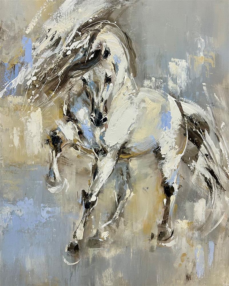 Anna Cher - 'Grace In Motion' - Framed Original Artwork