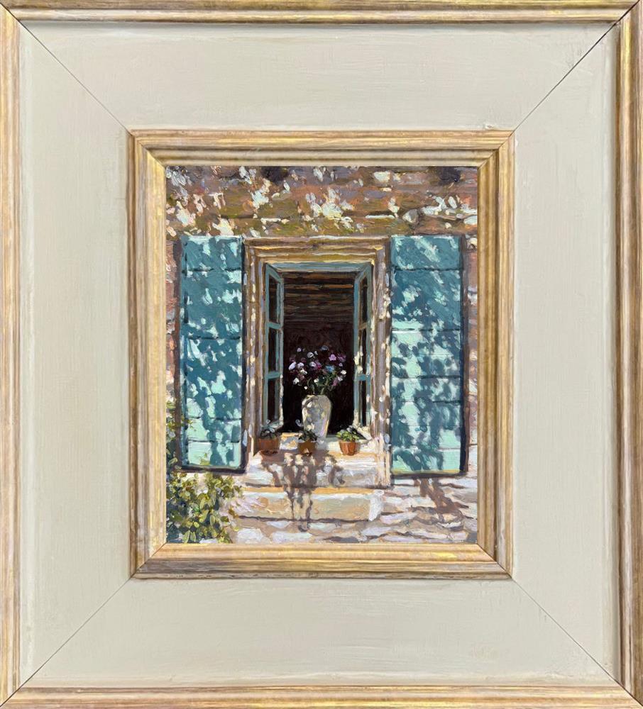 Rachele Dryden-Smith - 'Grapevine Shadows II' - Framed Original Artwork