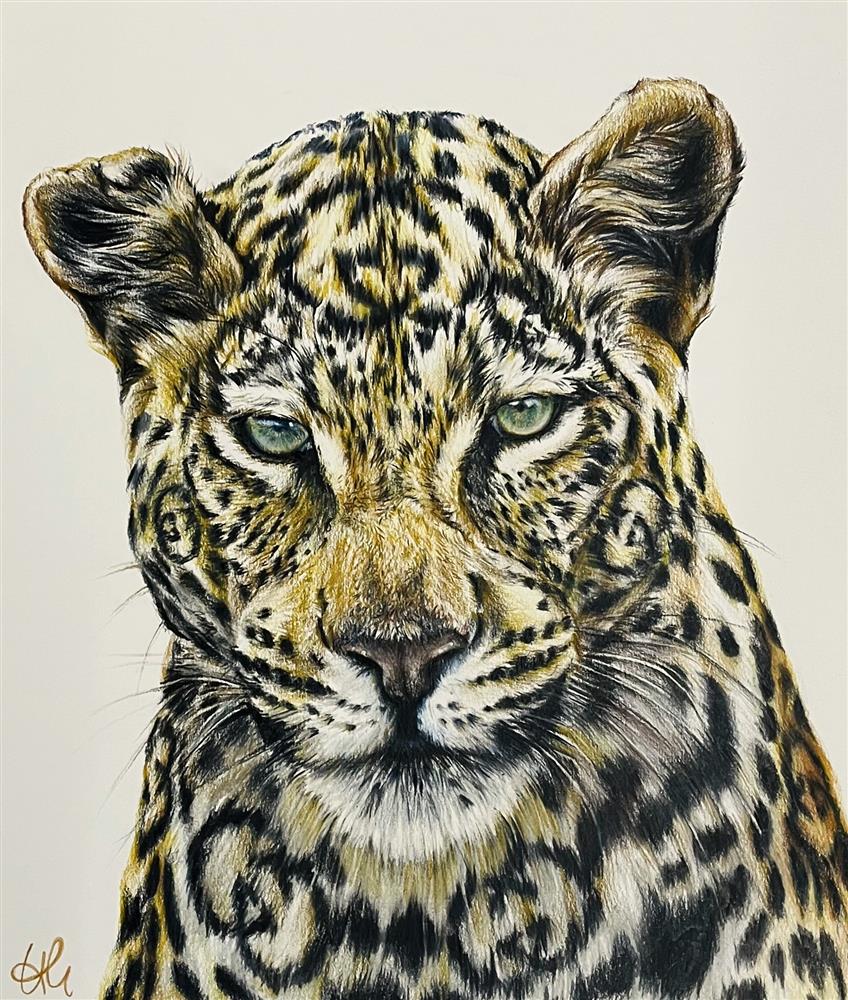 Hayley Goodhead - 'Green With Gucci - Study' - Framed Original Artwork