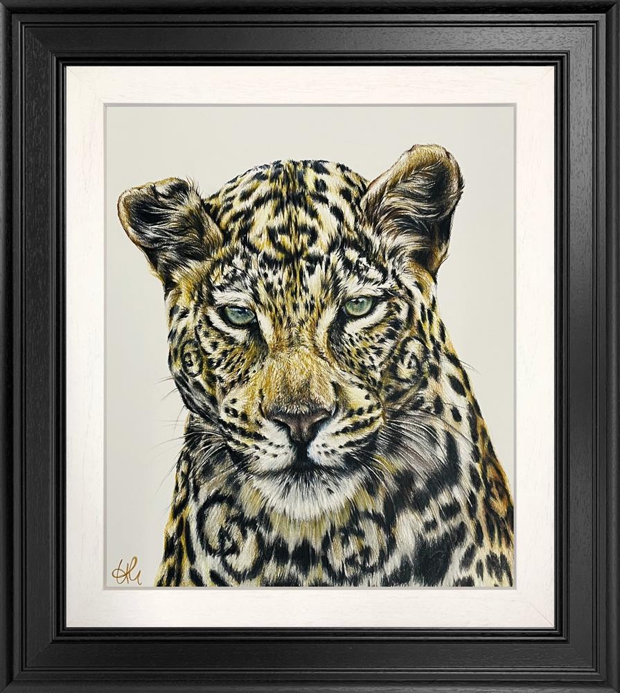 Hayley Goodhead - 'Green With Gucci - Study' - Framed Original Artwork