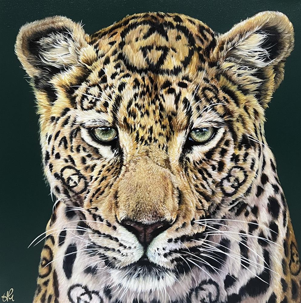 Hayley Goodhead - 'Green With Gucci' - Framed Original Artwork
