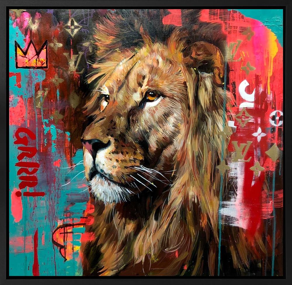 Zinsky - 'GrrR!' - Framed Original Artwork