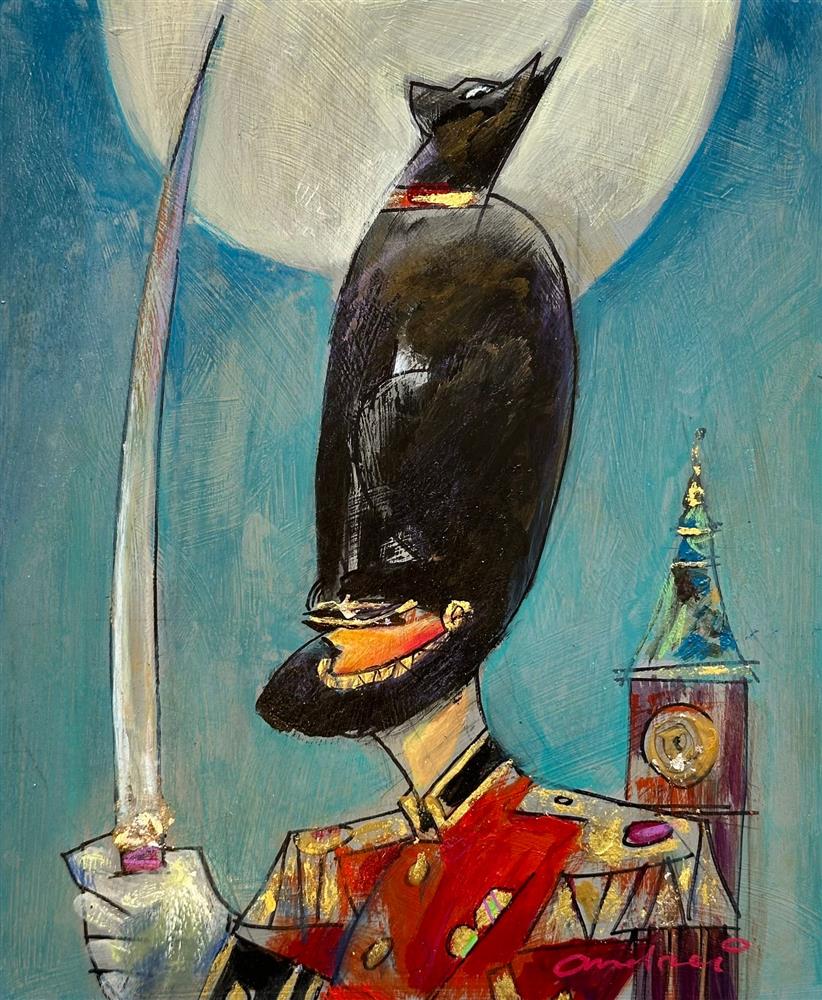 Andrei Protsouk - 'Guardian' - Framed Original Art