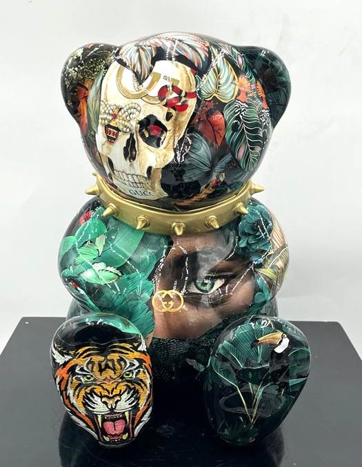 Naor - 'Gucci Jungle Bear' -  Original Sculpture