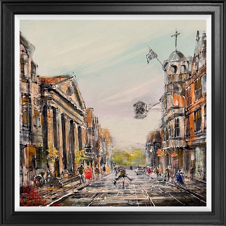 Nigel Cooke - 'Guildford Streets' - Framed Original Artwork