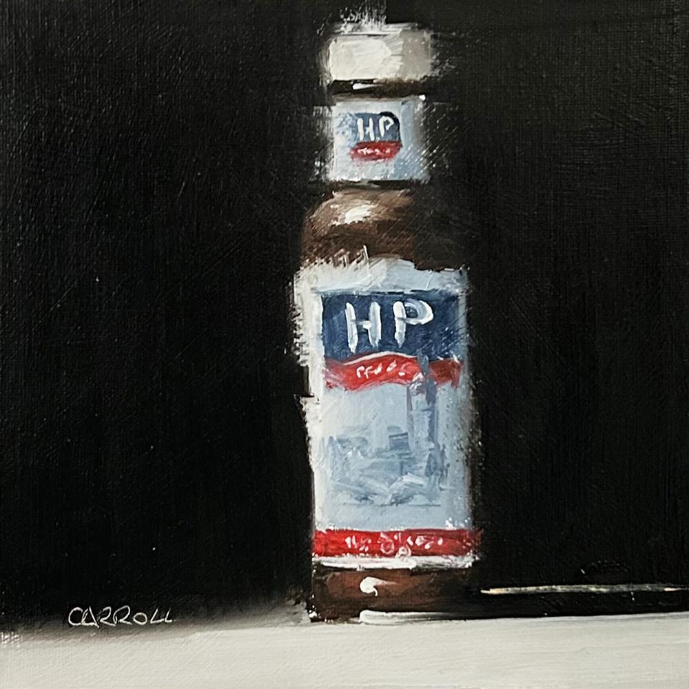 Neil Carroll -  'HP Sauce' - Framed Original Painting