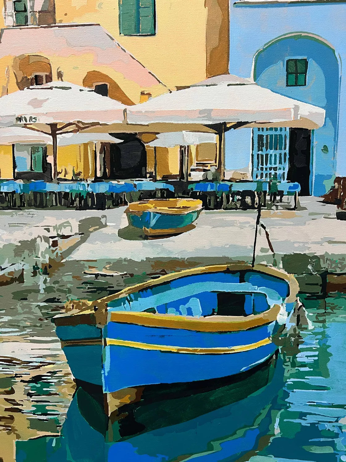 Marco Barberio - 'Harbor Stillness - 2025' - Original Art