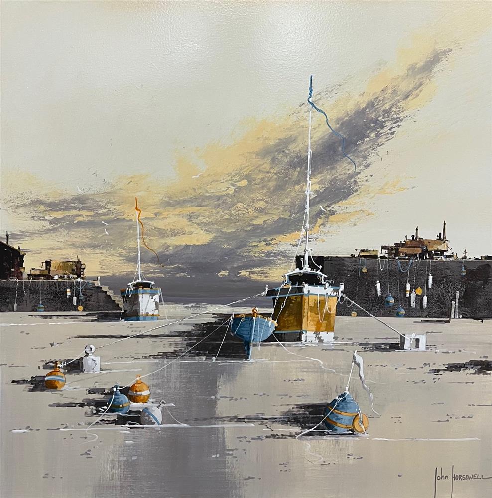 John Horsewell - 'Harbour Dreams' - Framed Original Artwork