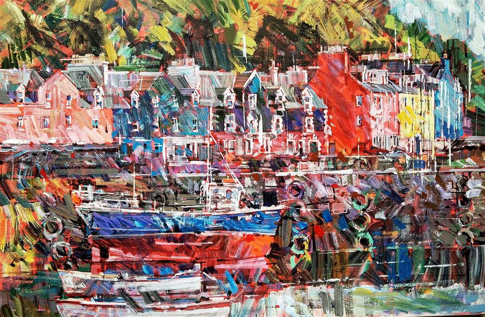 Colin Brown - 'Harbour Trips' - Framed Original Artwork