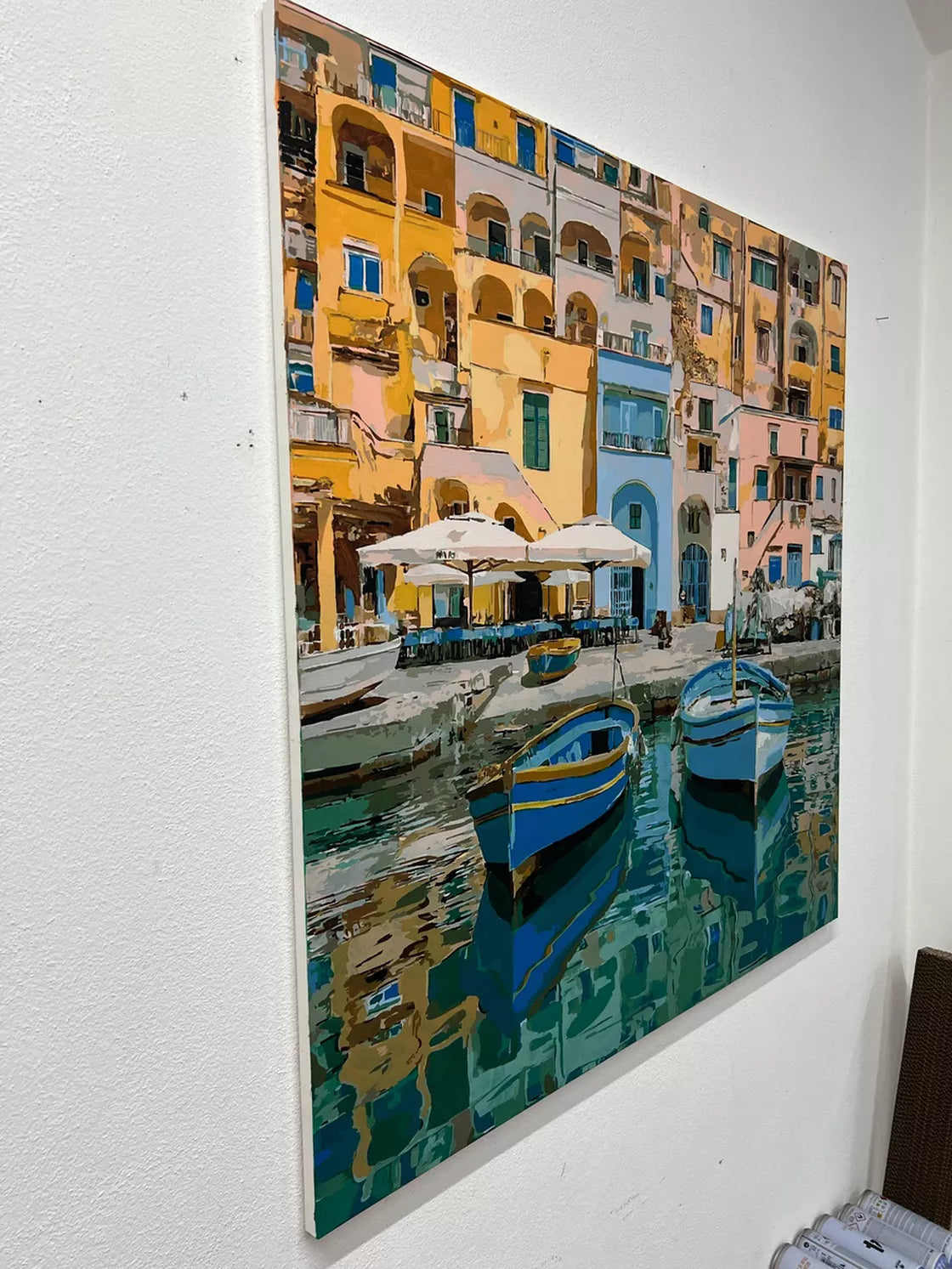 Marco Barberio - 'Harbor Stillness - 2025' - Original Art