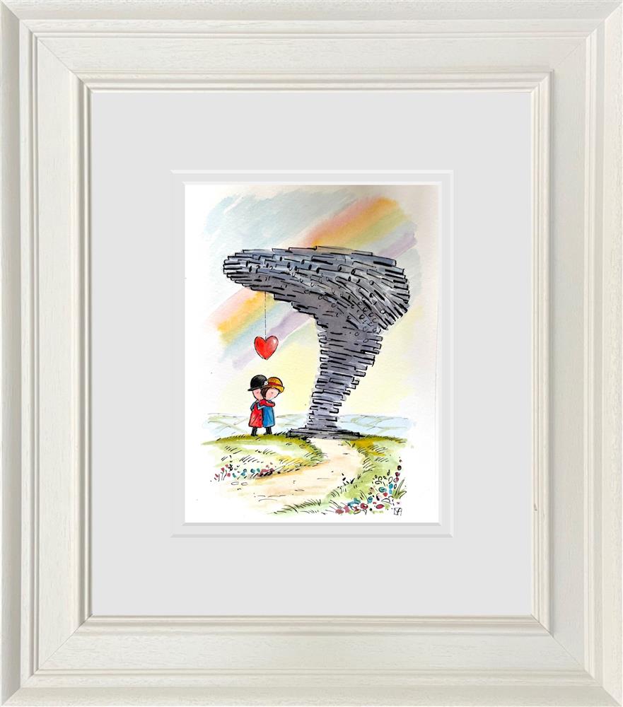 Michael Abrams - 'Harmony - Study' - Framed Original Art
