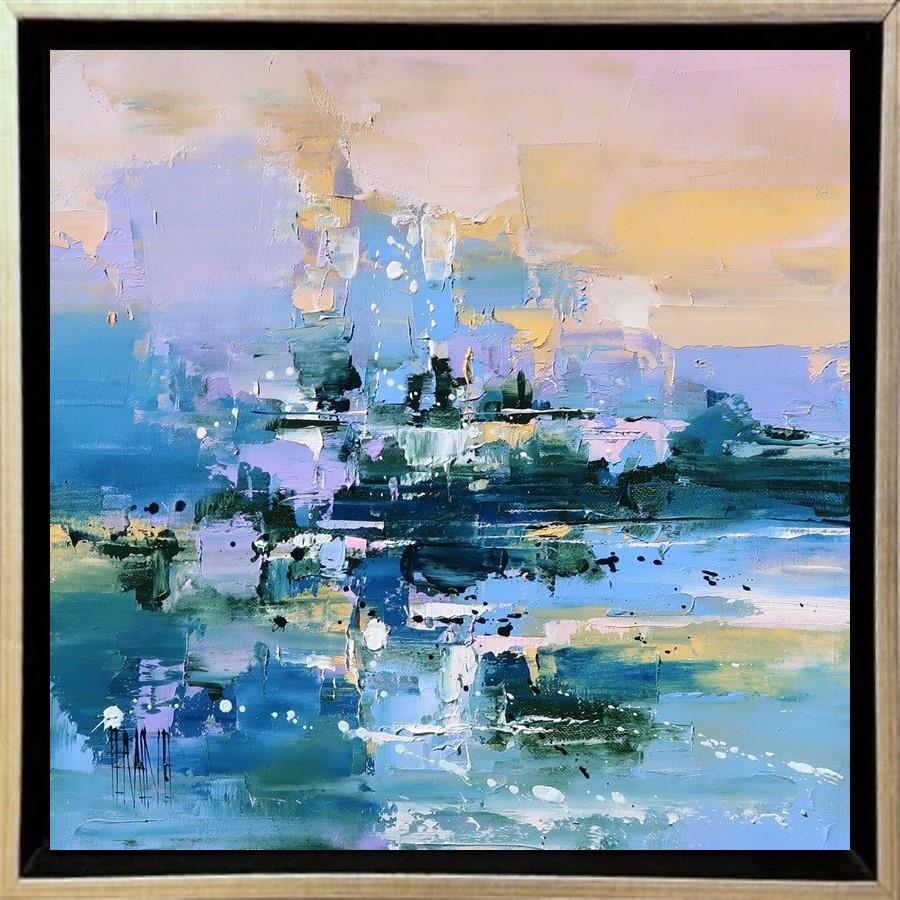 Hervé Lenouvel  'Harvest Glow' - Framed Original Artwork