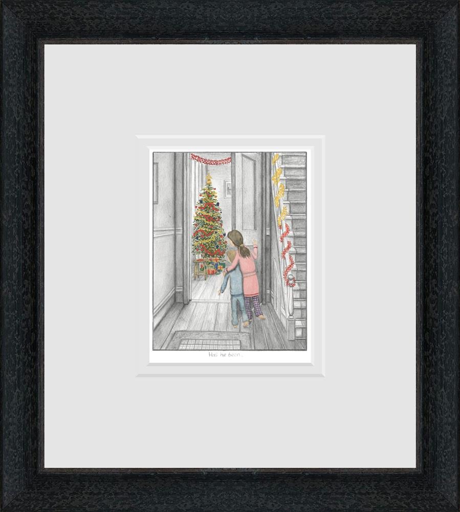 Leigh Lambert - 'Has He Been - Sketch' - Framed Limited Edition