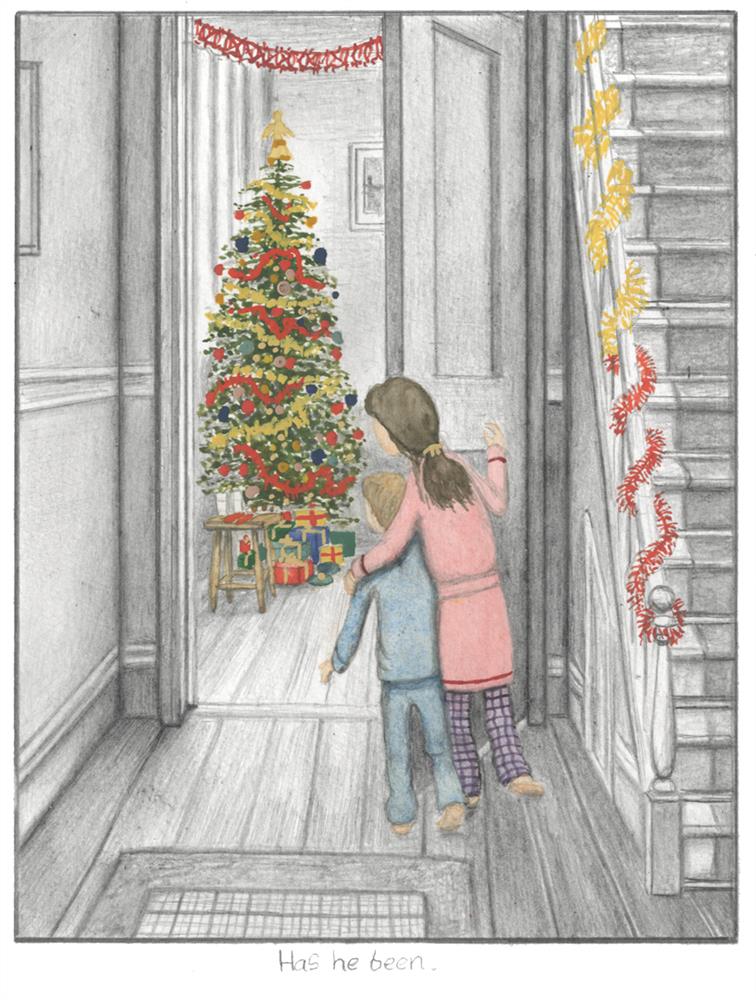 Leigh Lambert - 'Has He Been - Sketch' - Framed Limited Edition