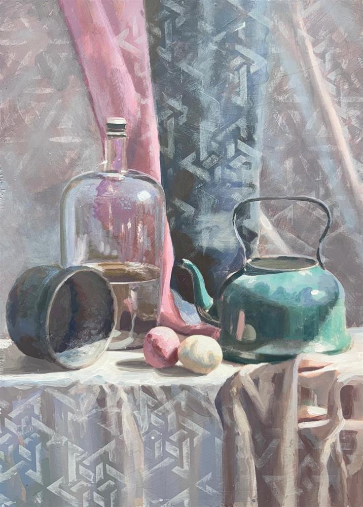 Rachele Dryden-Smith - 'Hazy Memories' - Framed Original Artwork