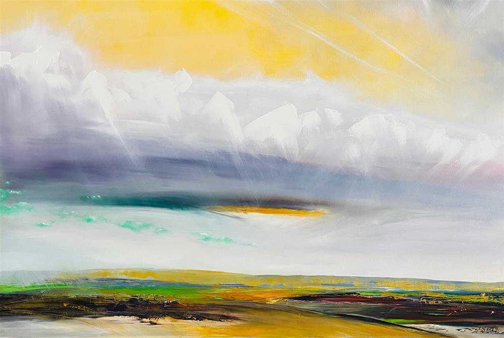 Joanna Taylor - 'Hazy Summer Afternoons' - Framed Original Artwork