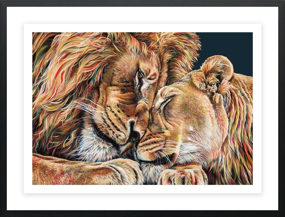 Hayley Goodhead - 'Head Over Heals - Deluxe' - Framed Limited Edition