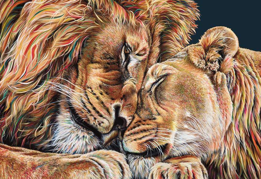 Hayley Goodhead - 'Head Over Heals' - Framed Limited Edition