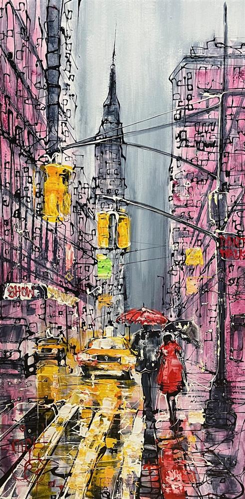 Nigel Cooke - 'Heading Down Town' - Framed Original Artwork