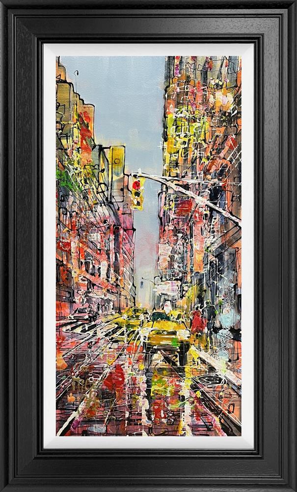 Nigel Cooke - 'Heading Downtown' - Framed Original Artwork