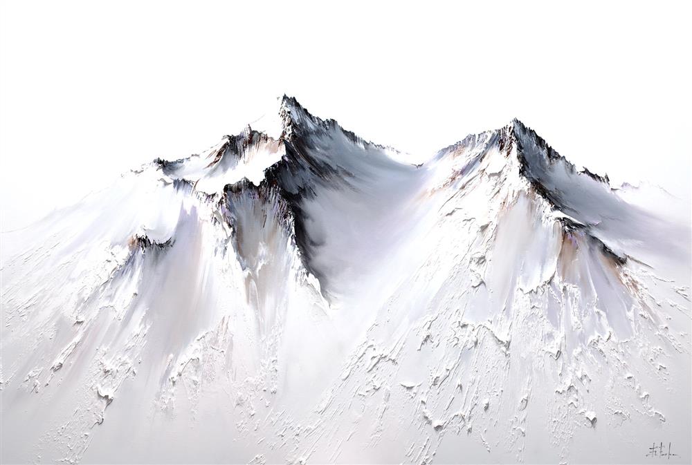 Bozhena Fuchs- 'Heights Of Freedom' - Framed Original Artwork