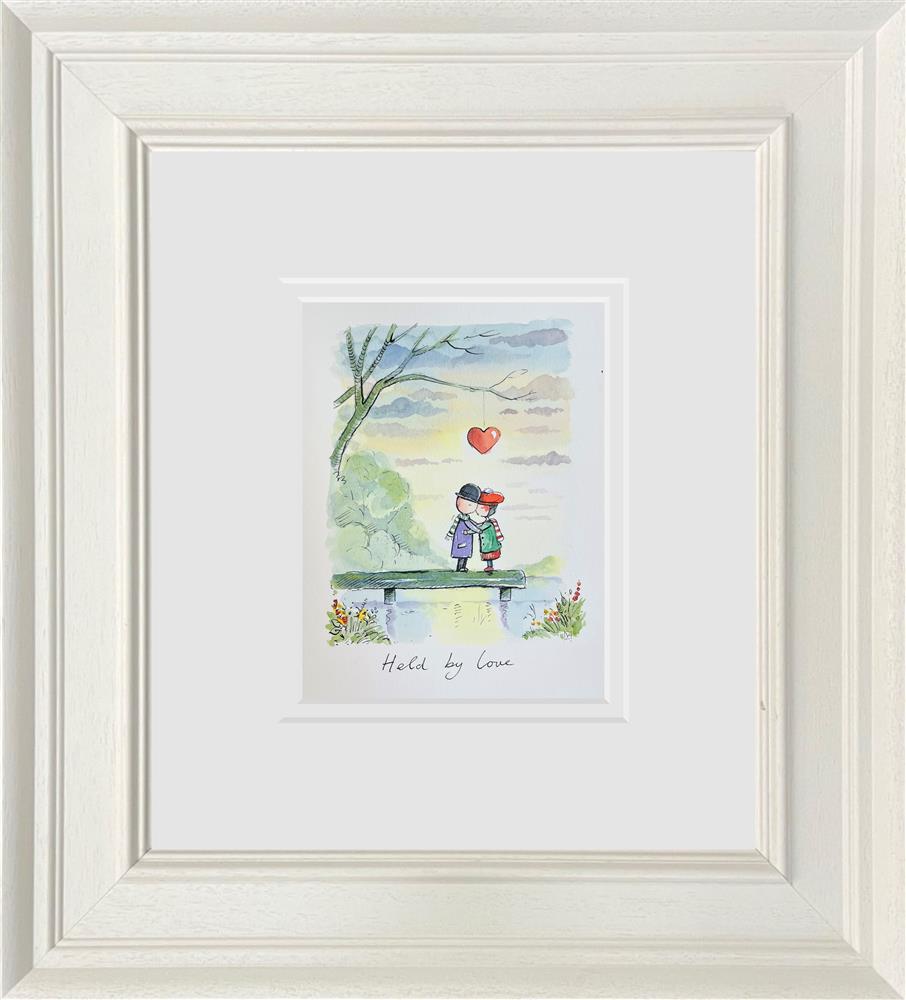 Michael Abrams - 'Held By Love' - Sketch - Framed Original Artwork