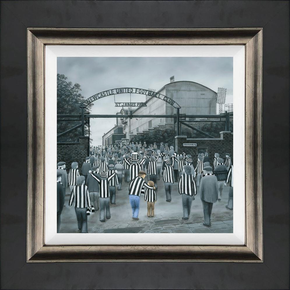 Leigh Lambert - 'Here Goes Son' - Canvas  - Framed Limited Edition Art