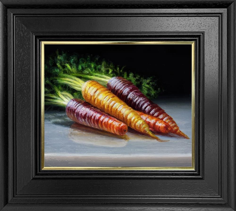 Tony Owens - 'Heritage Carrots' - Framed Original Artwork