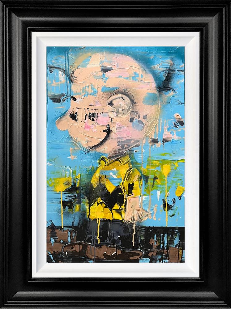 Jessie Foakes - 'Hey Charlie'  Framed Original Artwork